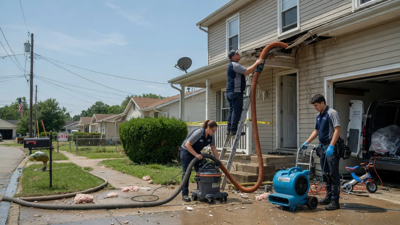 Water Damage Restoration in Damascus, AR near me